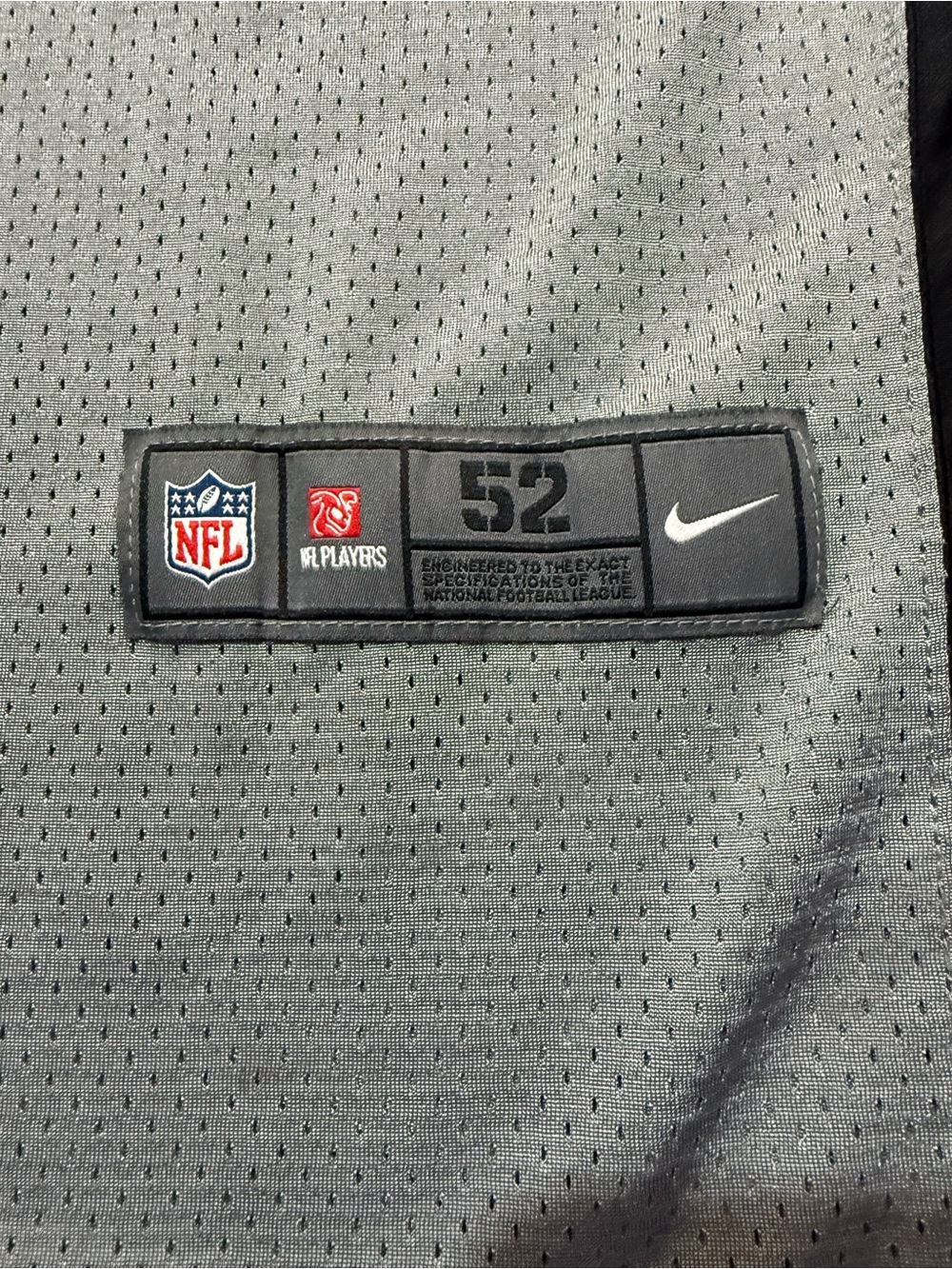 Nike Dallas Cowboys Tony Romo #9 Silver On Field NFL Jersey 52 - Picture 3 of 5